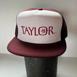 Taylor Seed Company Vintage Snap Back Trucker Hat New Deadstock